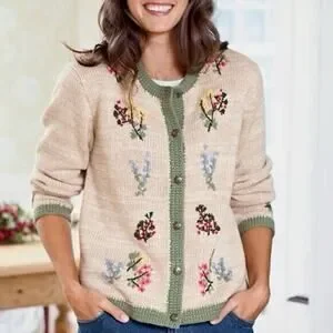 トップス 90s~ ORVIS patch work cardigan 90s~ ORVIS patch work cardigan